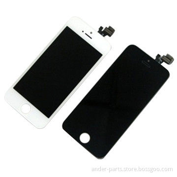 Wholesale Supply for iPhone 5 LCD Screen and Digitizer, White and Black